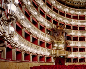 Doug Hall<br /> <em>Teatro di San Carlos, Naples 3</em>, 2002<br /> Archival pigment print<br /> 63 x 50" &nbsp; &nbsp;Edition of 6