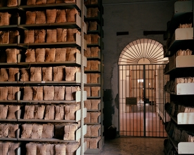 Doug Hall<br /> <em>Vicere Archive, Naples #1, </em>1997<br /> Chromogenic prints<br /> 61 x 48" &nbsp; &nbsp;Edition of 6