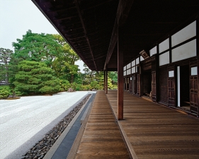 Jacqueline Hassink<br /> <em>Kennin-ji 4,&nbsp;Central Kyoto,&nbsp;3 June 2009 (8:00–9:00)</em><br /> Chromogenic prints<br />41 x 51", 50 x 63", and&nbsp;63 x 79"&nbsp; &nbsp;Shared edition of 7<br />