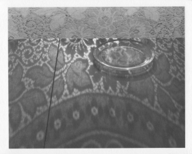 Jed Devine, Dish On Tablecloth