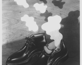 Jed Devine, Untitled (Boots With Clouds)