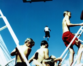 Karine Laval<br /> <em>Untitled #27, Barcelona, Spain</em>, 2002<br /> Chromogenic print<br /> 20 x 20" &nbsp; &nbsp;Edition of 15<br /> 30 x 30" &nbsp; &nbsp;Edition of 9