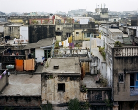 Laura McPhee<br /> <span style="font-size:12px;"><em><span style="font-family: arial, sans-serif;">View from the Roof of the Dawn House, North Kolkata, 2005</span></em></span><br /> Archival Pigment Ink Prints<br /> 30 x 40" &nbsp; &nbsp;Edition of 5<br /> 40 x 50" &nbsp; &nbsp;Edition of 5<br /> 50 x 60" &nbsp; &nbsp;Edition of 5<br /> 60 x 75" &nbsp; &nbsp;Edition of 5