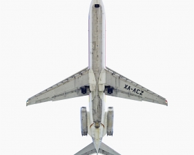 Jeffrey Milstein<br /> <em>Aero California MD DC - 9,&nbsp;</em>2005<br /> Archival pigment prints<br /> 20 x 20" &nbsp; &nbsp;Edition of 15<br /> 34 x 34" &nbsp; &nbsp;Edition of 10<br /> Some Aircraft images can be up to 40 x 40”