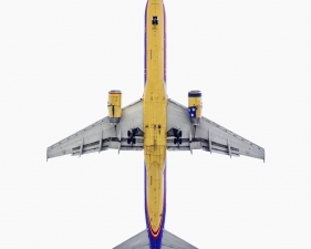 <strong>Jeffrey Milstein</strong><br /> <em>American West Airlines Boeing 757-200 (Boeing 757 #3),&nbsp;</em>2005<br /> Archival pigment prints<br /> 34 x 34 inches<br /> Edition of 10<br /> Additional sizes available, please contact gallery for more information.