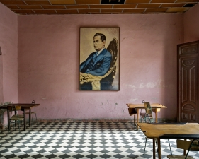 Jeffrey Milstein<br /> <em>Chess Parlor Interior, Camaguey, Cuba, </em>2005<br /> Archival pigment prints<br /> 16 x 24" &nbsp; &nbsp;Edition of 15<br /> 22 x 33" &nbsp; &nbsp;Edition of 5