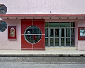 Jeffrey Milstein<br /> <em>Movie Theatre, Camagüey, Cuba, </em>2005<br /> Archival pigment prints<br /> 22 x 33" &nbsp; &nbsp;Edition of 5