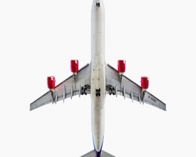 <strong>Jeffrey Milstein</strong><br /> <em>Virgin Atlantic Airways Airbus A340-600,&nbsp;</em>2006<br /> Archival pigment prints<br /> 34 x 34 inches<br /> Edition of 10<br /> Additional sizes available, please contact gallery for more information.