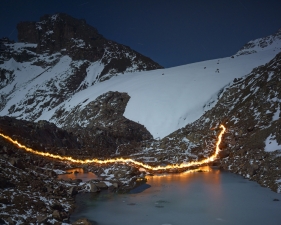 <em>The Lewis Glacier, Mt. Kenya, 1987, 2014</em><br /> <div> Digital chromogenic prints</div><br> 30 x 40" &nbsp; &nbsp;Edition of 6 + 2 APs