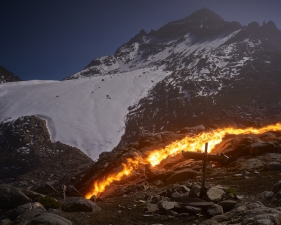 <em>The Lewis Glacier, Mt. Kenya, 1934(A), 2014</em><br /> <div> Digital chromogenic prints</div><br> 30 x 40" &nbsp; &nbsp;Edition of 6 + 2 APs