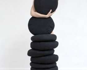 Penrose, Polly I Was Never Good at Yoga Series, (Black Circles)