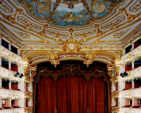 Doug Hall<br /> <em>Teatro Municipale, Piacenza 2, </em>2002<br /> Archival pigment print<br /> 62 x 48" &nbsp; &nbsp;Edition of 6