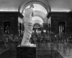 Matthew Pillsbury<br /> <em>La Venus de Milo (backside), Le Louvre, </em>2010<br /> Archival pigment ink prints<br /> 13 x 19"&nbsp;&nbsp;&nbsp; Edition of 20<br /> 30 x 40"&nbsp;&nbsp;&nbsp; Edition of 10<br /> 50 x 60"&nbsp;&nbsp;&nbsp; Edition of 3