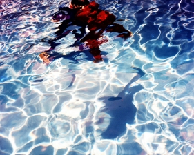 Karine Laval<br /> <em>Poolscape #60</em>, 2010<br /> Chromogenic print<br /> 20 x 20" &nbsp; &nbsp;Edition of 15<br /> 30 x 30" &nbsp; &nbsp;Edition of 9<br /> 50 x 50" &nbsp; &nbsp;Edition of 5