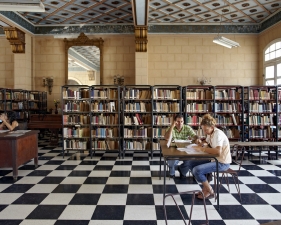 Jeffrey Milstein<br /> <em>Public Library, Trinidad, Cuba, </em>2004<br /> Archival pigment prints<br /> 16 x 24" &nbsp; &nbsp;Edition of 15<br /> 22 x 33" &nbsp; &nbsp;Edition of 5