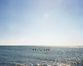 Susannah Ray<br /> <em>Patrick Elasik Memorial Paddle Out</em>, 2005<br /> Digital C-prints<br /> 20 x 24" &nbsp; &nbsp;Edition of 7<br /> 40 x 50" &nbsp; &nbsp;Edition of 5