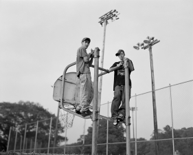 Richard Renaldi<br /> <em>Matt and Matt, </em>2004<br /> Silver gelatin print<br /> 20 x 24" &nbsp; &nbsp;Edition of 10 (plus 2 APs)<br /> 32 x 40" &nbsp; &nbsp;Edition of 7 (plus 2 APs)