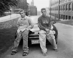 Richard Renaldi<br /> <em>Raymond and Jeffrey, </em>2002<br /> Silver gelatin print<br /> 20 x 24" &nbsp; &nbsp;Edition of 10 (plus 2 APs)<br /> 32 x 40" &nbsp; &nbsp;Edition of 7 (plus 2 APs)