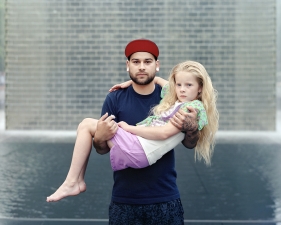 Richard Renaldi<br /> <em>Chris and Amaira, </em>2012<br /> Archival Pigment Prints<br /> 20 x 24" &nbsp; &nbsp;Edition of 7 (plus 2 APs)<br /> 49 x 59" &nbsp; &nbsp;Edition of 3 (plus 2 APs)