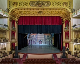 Jeffrey Milstein<br /> <em>Theatre Cienfuegos #2, </em>2004<br /> Archival pigment prints<br /> 16 x 24" &nbsp; &nbsp;Edition of 15<br /> 22 x 33" &nbsp; &nbsp;Edition of 5