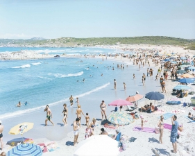 Massimo Vitali<br /> <em>Rena Majori, </em>(#4809), 2013<br /> Chromogenic print with Diasec mount and wooden frame<br /> 35 x 45" &nbsp; &nbsp;Edition of 35 +5 APs