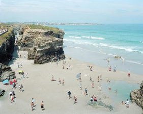 Massimo Vitali<br /> <em>Las Catedrales Tidepool&nbsp;</em>(#4440), 2011<br /> Chromogenic print with Diasec mount<br /> 71 x 95" &nbsp; &nbsp;Edition of 6