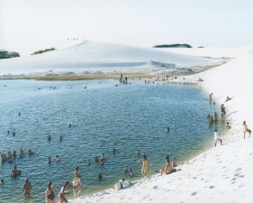 Massimo Vitali<br /> <em>Lençois Laguna do Peixe Shout&nbsp;</em>(#4665), 2012<br /> Digital C print with Diasec mount<br /> 71 x 92" &nbsp; &nbsp;Edition of 6