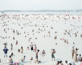 Massimo Vitali<br /> <em>Piscinao de Ramos&nbsp;</em>(#4731), 2012<br /> Chromogenic print with Diasec mount and wooden frame<br /> 71 x 95" &nbsp; &nbsp;Edition of 6