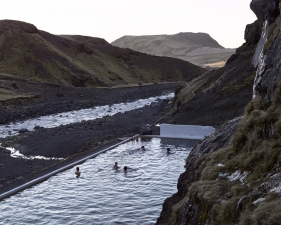 Massimo Vitali<br /> <em>Seljavallalaug, Iceland,&nbsp;</em> 2016 <br /> Digital C-print<br /> 71.5 x 95.5" &nbsp; &nbsp; <br /> Edition of 6