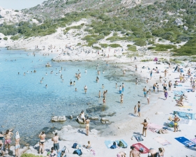 Massimo Vitali<br /> <em>Spargi Cala Corsara </em>(#4812), 2013<br /> Chromogenic print with Diasec mount<br /> 71 x 94" &nbsp; &nbsp;Edition of 6