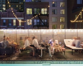 Matthew Pillsbury<br /> <i>Downtown Pool Club, Sixty LES Hotel, New York, 2015 (TV15070)</i><br /> Archival pigment ink prints<br /> 20 x 24" &nbsp; &nbsp;Edition of 10<br /> 30 x 40" &nbsp; &nbsp;Edition of 6 (plus 2 APs)<br /> 50 x 60" &nbsp; &nbsp;Edition of 2 (plus 1 AP)